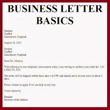 Basic Business Letter News