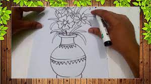 Check spelling or type a new query. How To Draw Easy Flower Vase For Kids Easy Kids Drawing Tutorial Youtube