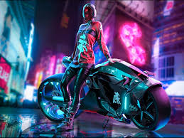 Instead, they can choose one from one of the and we couldn't help but scour the internet for the best wallpapers for cyberpunk 2077. Wallpaper Cyberpunk 2077 City Girl Motorcycle 1920x1080 Full Hd 2k Picture Image