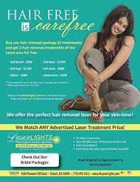 Prior to treatment, a numbing gel may be applied to the treatment area to reduce discomfort. Don T Miss Laser Lights Special Offers On Laser Hair Removal
