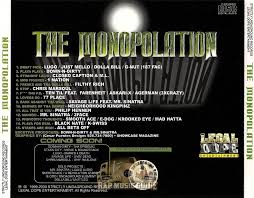 Stuck up, up and away. Down N Dirty Presents The Monopolation Cd Rap Music Guide