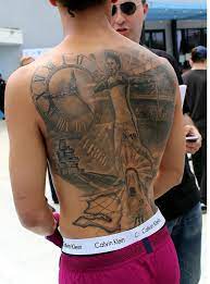 Leroy sane exclusive manchester city flyer on keeping. Fussballer Tattoos Bemalte Krieger So Weit Das Auge Reicht Kolner Stadt Anzeiger