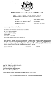 (mct) provides solution for defence and oil and gas industry. License Registration Marine Crest Technology Sdn Bhd