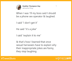 Rather better to look for the funny side in every situation, perhaps taking a cue from an episode that. Women S Web Sexist Jokes Make A Huge Chunk Of Whatsapp Forwards By Both Men And Women The Seemingly Harmless Jokes In Reality Perpetuate Gender Stereotypes To A Large Extent There Is