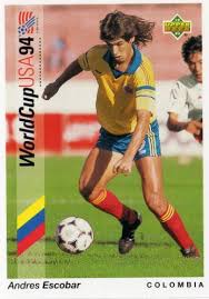Según medios argentinos, la selección 'albiceleste' podría ser rival de. Andres Escobar Of Colombia 1994 World Cup Finals Card Seleccion Colombiana De Futbol Colombia Seleccion Colombia