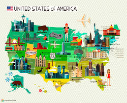 Mapa de coronavirus en estados unidos. Mapas De Estados Unidos Para Imprimir Etapa Infantil