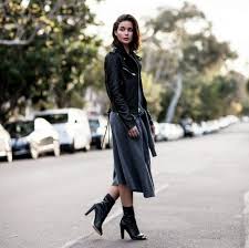 1001 Idees Fascinantes Comment Porter Des Bottines Comment Porter Des Bottines Veste En Cuir Noir Mode