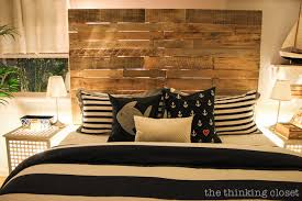 Â€¢ 28w x 18d x 31.5h. So You Want To Build A Pallet Headboard The Thinking Closet