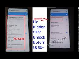 · go to settings > developer options and tap . Fix Oem Unlock Hidden All Samsung Note8 S8 S8 Fix Oem Unlock Bá»‹ áº©n Youtube