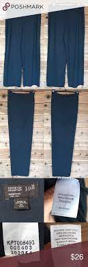 J Jill Navy Wearever Smooth Full Leg Pant Xl Tall Leg Pants Navy Fashion Lycra Spandex