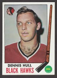 1969-70 TOPPS # 71 DENNIS HULL INV J5257