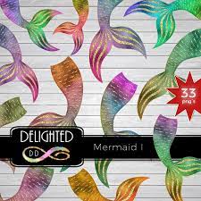 Mermaid Tail Clipart Gold Scales Glitter Clip Art Summer Sticker Sea Unicorn Foil Graphic Png Cute Rainbow Commercial Use Instant Download In 2020 Clip Art Summer Sticker Glitter Digital Paper