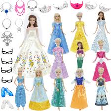 Check spelling or type a new query. Vestidos De Princesas De Dibujos Animados Para Munecas Barbie Accesorios De Ropa De Munecas Juguetes Para Ninas Munecas Aliexpress
