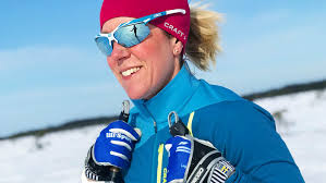 Therese brinner för skidor