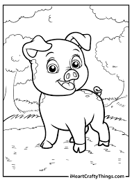 38+ panda coloring pages for printing and coloring. Pig Coloring Pages