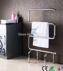 Stainless steel towel rack rags foldable daily life space saving free standing. Buy Stainless Steel Bathroom Set Chrome Heated Towel Warmer Towel Rack Electric Dryer Heated Towel Rack 903 Online Cheap Goegbuys