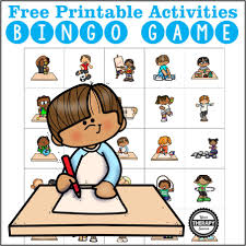 For instance, if you need to sign this form because your child needs to go on a field trip, it should contain the following information: Activity Bingo Free Printables Your Therapy Source