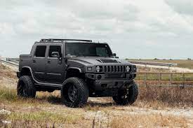 Mean Looking Hummer H2 Sut With A Lift And Fuel Off Road Wheels Hummer Cars Hummer H2 Hummer Truck
