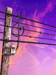 Cool Animated Musical Note In The Wire Free Cell Phone Wallpapers This Is So Cool Click And Go To Site To See Cool Animations Cell Phones For Seniors Music