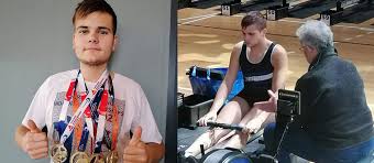 En se classant 6ème, il accède à la finale b qu'il termine à la 5ème place avec un temps de 10:34.72, soit une 11ème place au classement final de ce championnat du monde. Florent Coqueugniot Champion Du Monde D Aviron Indoor Orleans Metropole