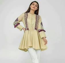 Abdullha Casual Frocks Frock For Women Short Frocks