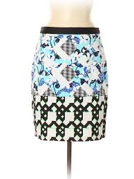 details about peter pilotto for target women blue casual skirt 8