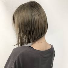 前下がりボブ 2020 トレンドヘアスタイル ヘアスタイル 前下がりボブ