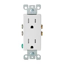 Leviton Decora 15 Amp Tamper Resistant Duplex Outlet White R57 T5325 0dw With Images Leviton Home Depot Duplex