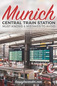 München hauptbahnhof ( duits voor münchen hoofdstation, kort: Munchen Hauptbahnhof Guide Everything You Need To Know About Munich Central Station