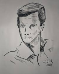 Quick 30 minute sketch with charcoal