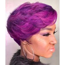 Purple hair might not be for everyone, but it's an actually excellent color idea for anyone looking for a serious change. 27 Hottest Short Hairstyles For Black Women For 2020