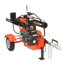 Ariens 27 Ton 169cc Gas Log Splitter 917001 The Home Depot Gas Log Splitter Log Splitter Hydraulic Log Splitter