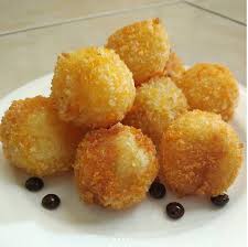 Em aku dambakan d seorang gadis c b yang sederhana. Resep Dan Cara Membuat Bola Bola Singkong Keju Makanan Dan Minuman Makanan Resep