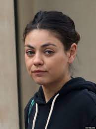Mila kunis no makeup photo with messy look. Mila Kunis Is Barely Recognizable Without Makeup Celebs Without Makeup Without Makeup Mila Kunis Without Makeup