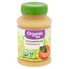 2 50 Great Value Organic Unsweetened Applesauce Unsweetened Applesauce Applesauce Unsweetened