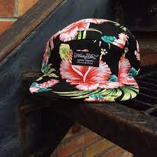 100milesbrand Com Floral 5 Panel Adjustable Snapback Caps Crowns Lids Hats Hatgame Headgear Headwear Urban Clothing Brands Insta Fashion Clothing Brand