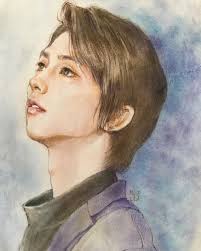 roselisa on instagram 回復した未来の為に今を生きる羽生結弦君 コンティニューズの時の髪形も yuzuruhanyufanart 羽生結弦くん 羽生結弦イラスト 人物画イラスト 人物画デッサン パステル画 パステルイラスト 色鉛筆アート 絵 イラスト 色鉛筆アート