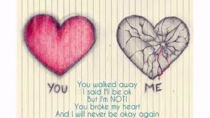 You broke my heart quotes. My Heart Is Broken Quotes Lovequotesmessages