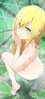 camui1104, monogatari (series), oshino shinobu, blonde hair, completely nude  - Anime R34