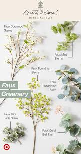 Maybe you would like to learn more about one of these? An Easy Way To Freshen Up A Space Is With Faux Greenery Like Mint Eucalyptus Dogwood Heart Artificial Flowers And Plants Faux Greenery Artificial Flowers