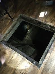 And want the door to blend in with the floor in the rest of the room. Handyman Finds Hidden Dark Room When He Helps Scared Homeowner Open Trap Door
