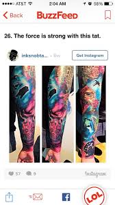 A Long Time Ago In A Galaxy Far Far Away Font Color A Long Time Ago In A Galaxy Far Away Star Wars Tattoo Sleeve Star Wars Tattoo Tattoos