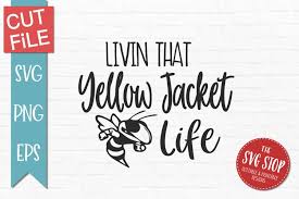 Yellow jacket vector logo in (.eps,.ai,.cdr) format. Living That Yellow Jacket Life Svg Png Eps 332716 Svgs Design Bundles