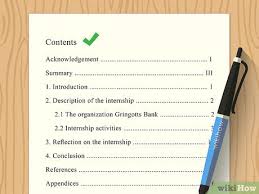 1.3 the objective of industrial training report. How To Write A Report After An Internship With Pictures