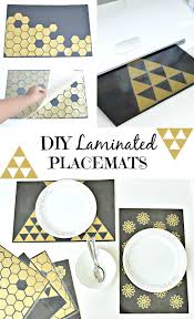Make your own family photo laminated cards. Diy Laminated Placemats Laminating Crafts Diy Placemats Placemats