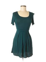 Details About Forever 21 Women Green Casual Dress Sm Petite