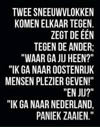 Op dit moment is er wel zomertijd van toepassing. Twee Sneeuwvlokken Grappige Teksten Grappige Citaten Inspirerende Citaten