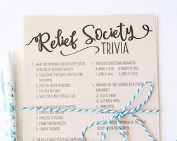 Check your knowledge of bible with our biggest list of bible trivia questions and answers. Lds Trivia Game Etsy