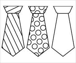 9 printable tie templates doc pdf free premium templates