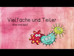 Schriftliches malnehmen / multiplizieren mit vielfachen von 10 und 100 beherrschen. Vielfache Und Teiler Grundschule Sekundarstufe Youtube